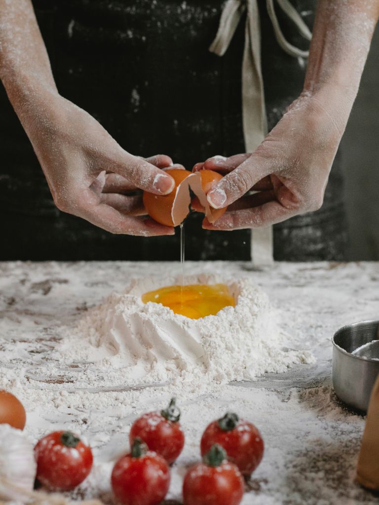 Preparando pasta, federación italiana de cocineros en España